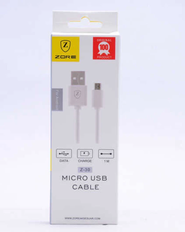 Zore Pres Micro Usb Kablo Z-30