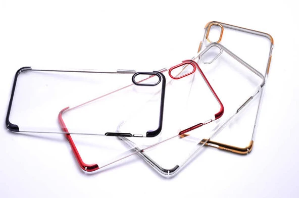 Apple iPhone XS Max 6.5 Kılıf Zore Tareks Şeffaf Kapak - Resim 2