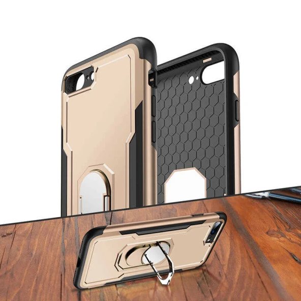 Apple iPhone 8 Plus Kılıf Zore Bon Kapak - 5