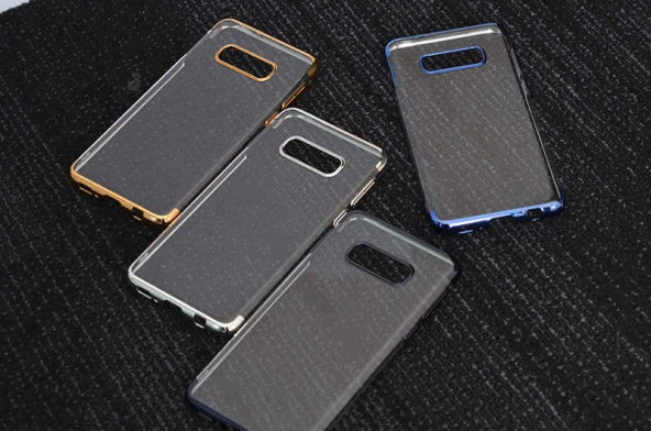 Galaxy S10E Kılıf Zore Tareks Şeffaf Kapak - Resim 4