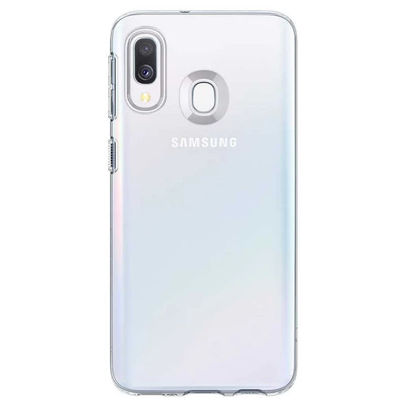 Galaxy A40 Kılıf Zore Süper Silikon Kapak