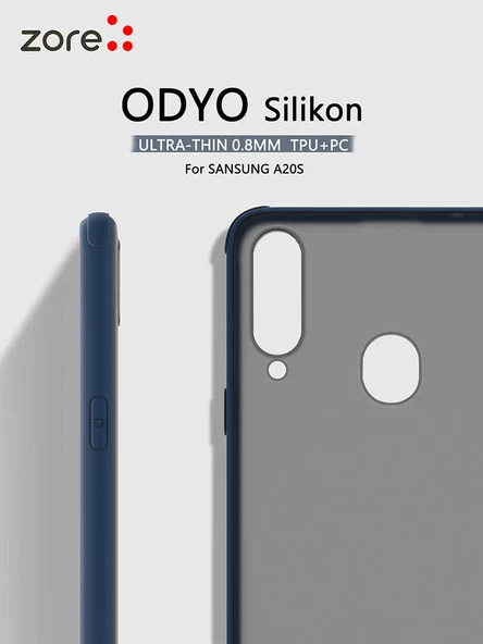 Galaxy A20S Kılıf Zore Odyo Silikon