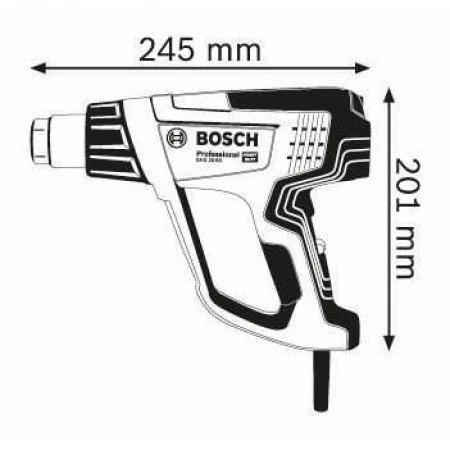 Bosch GHG 20-63 Sıcak Hava Tabancası - 2