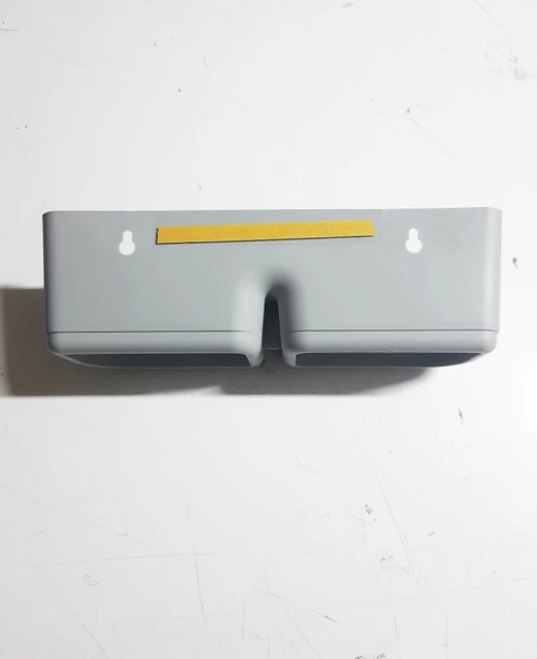 3 Adet Banyo Terlik Tutucu - Kapı Arkası Pratik Raf - Terlik Tutucu - Resim 2