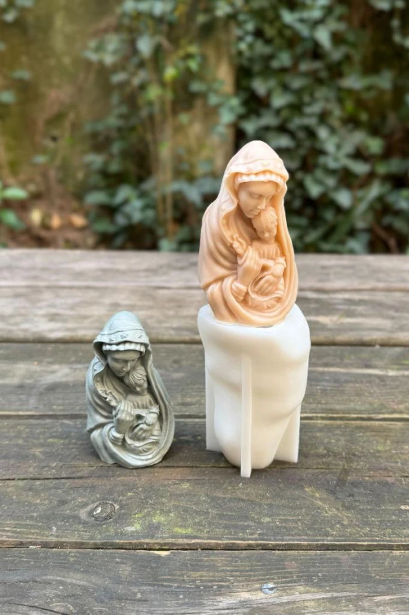 Anne Bebek Model 1 Mum Kalıbı - Resim 2