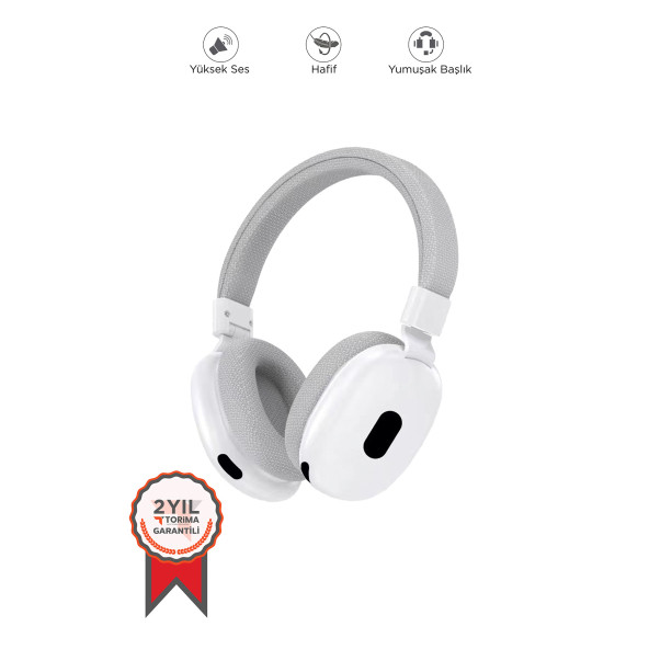 Torima Max Pro2 Beyaz Airmax2 Bluetooth Kulaklık