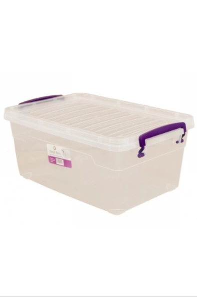 Şeffaf Çok Amaçlı 30 Lt Dikdörtgen Saklama Kabı 48x32x29 Royaleks-82113 ürün görseli 1