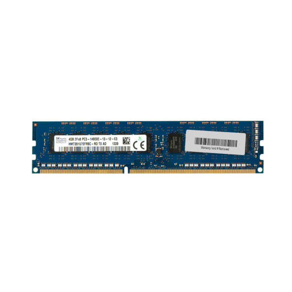 4GB DDR3 PC3-14900 ECC UDIMM Hynix HMT351U7EFR8C-RD  Server Memory RAM - 1