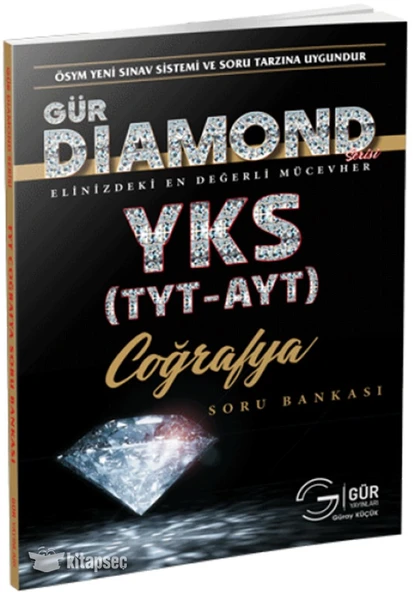 TYT AYT Coğrafya Diamond Soru Bankası Gür Yayınları
