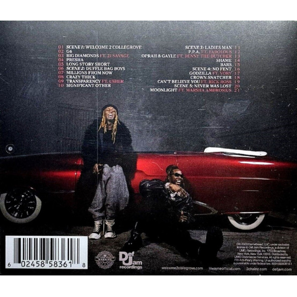 2 CHAINZ - WELCOME 2 COLLEGROVE (CD) (2023) - 2