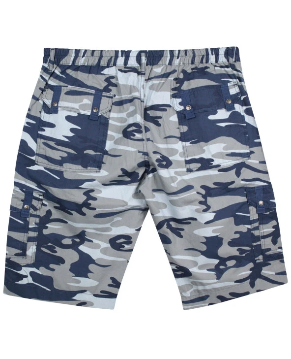 Erkek Büyük Beden 110 Kilo-150 Kilo Arası İçin Uygun Kamuflaj Kapri - 4