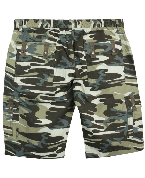 Erkek Büyük Beden 110 Kilo-150 Kilo Arası İçin Uygun Kamuflaj Kapri - 5