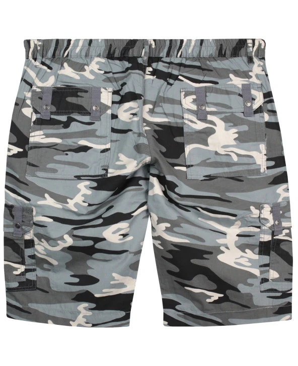 Erkek Büyük Beden 110 Kilo-150 Kilo Arası İçin Uygun Kamuflaj Kapri - 6