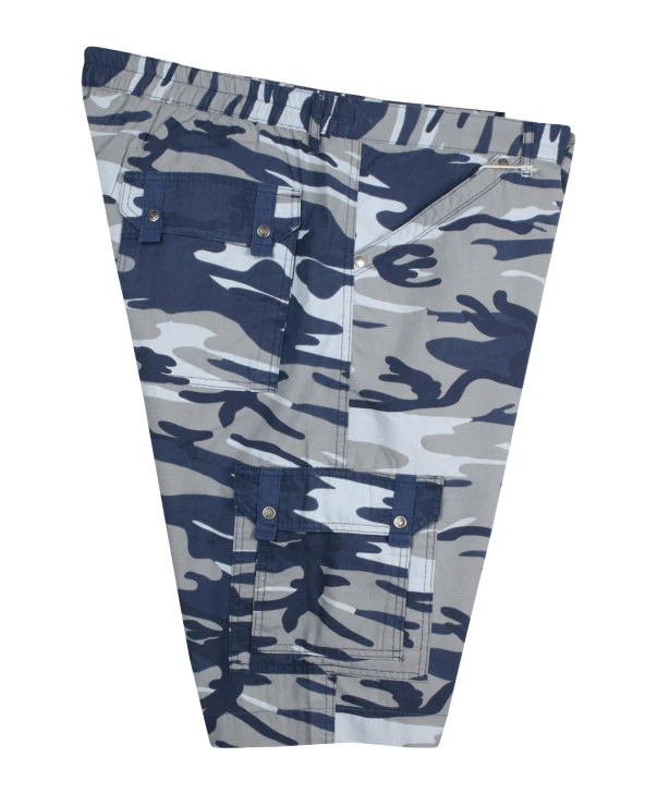 Erkek Büyük Beden 110 Kilo-150 Kilo Arası İçin Uygun Kamuflaj Kapri - 7