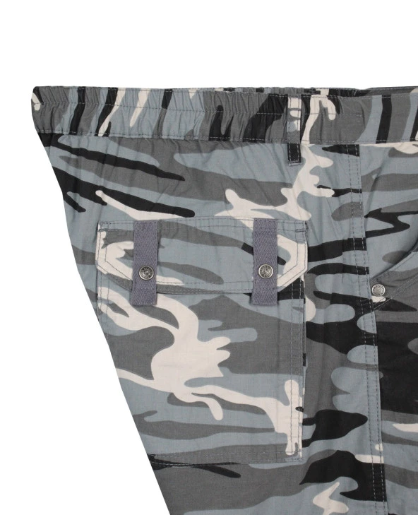 Erkek Büyük Beden 110 Kilo-150 Kilo Arası İçin Uygun Kamuflaj Kapri - 9