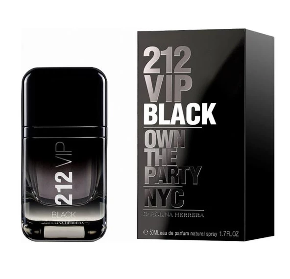 Carolina Herrera 212 VIP Black EDP 50 ml Erkek Parfüm