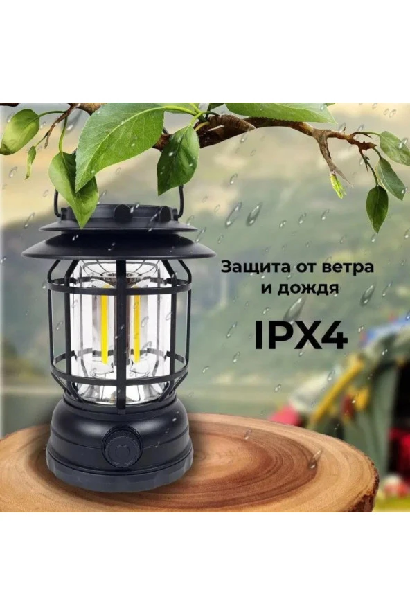 Güçlü Güneş Enerjili Solar LED Kamp El Feneri Çadır için Açık Yürüyüş Feneri - Resim 5