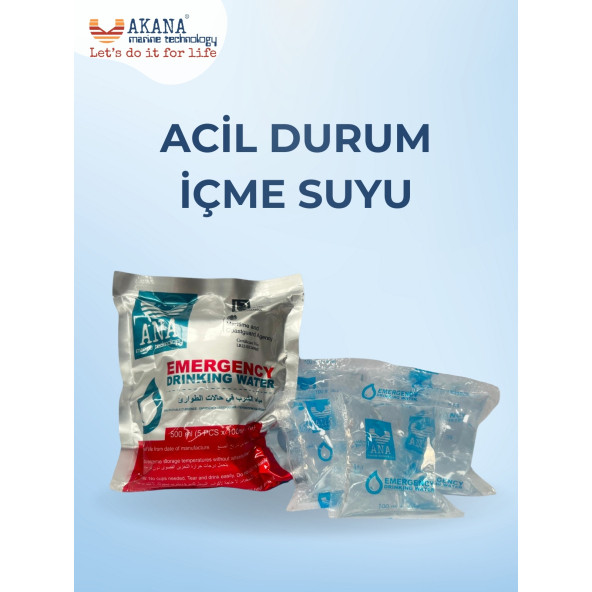 ANA Acil Durum Suyu - 3