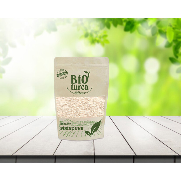 Bioturca Glutensiz Organik Pirinç Unu 500 G