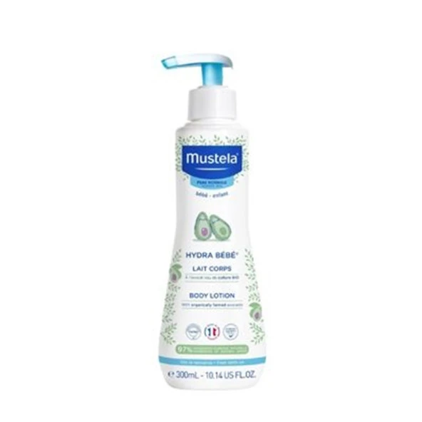 Mustela Hydra Bebe Body Lotion 300 ml (Nemlendirici Vücut Losyonu)