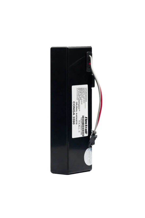 ELECTROLL Conga 3590 Batarya Kutulu (ORJİNAL KAPASİTE) 2600mah Pil Akıllı Robot Süpürge Batarya Değişimi - 3