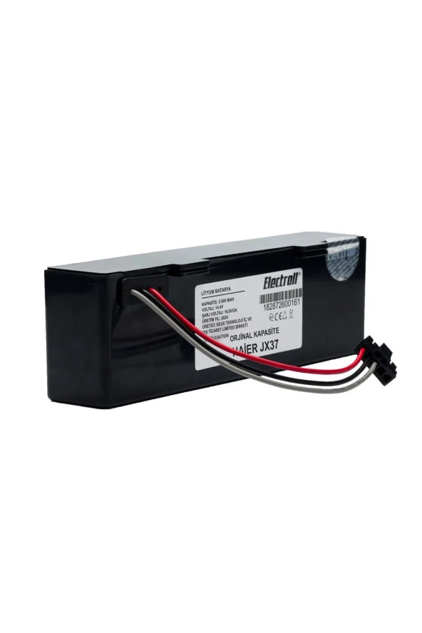 ELECTROLL Haier Jx37 Batarya Kutulu (ORJİNAL KAPASİTE) 2600mah Pil Akıllı Robot Süpürge Batarya Değişimi - 2