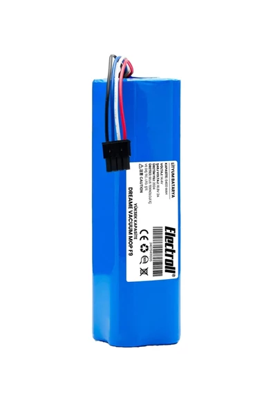 ELECTROLL Dreame Vacuum Mop F9 Batarya (YÜKSEK KAPASİTE) 6400mah Pil Akıllı Robot Süpürge Batarya Değişimi - 4