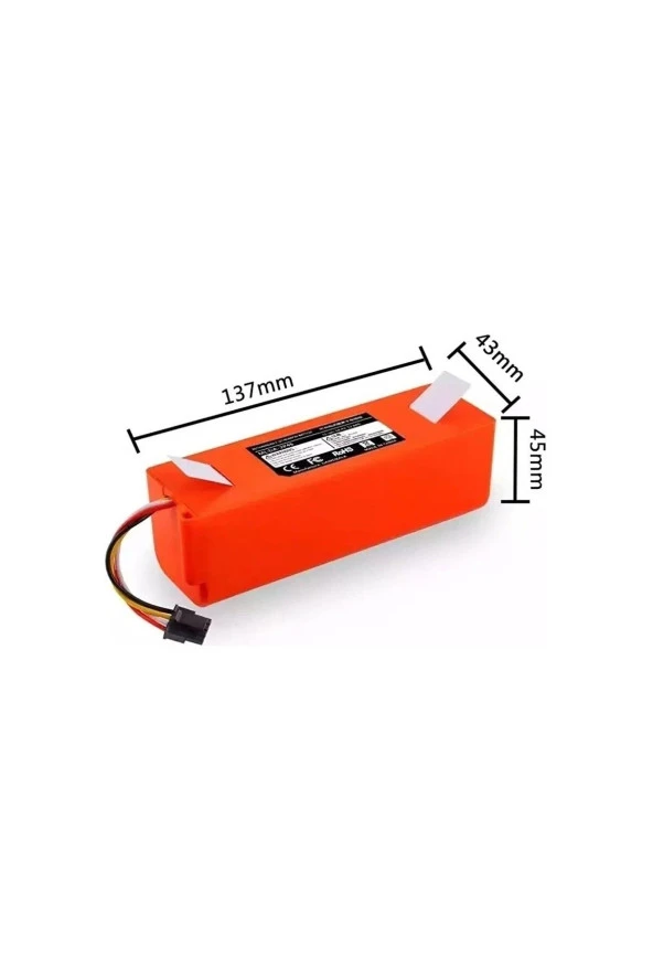 ELECTROLL Roborock Q Revo Batarya Kutulu (YÜKSEK KAPASİTE) 7000mAh Uyumlu Pil Akıllı Robot Süpürge