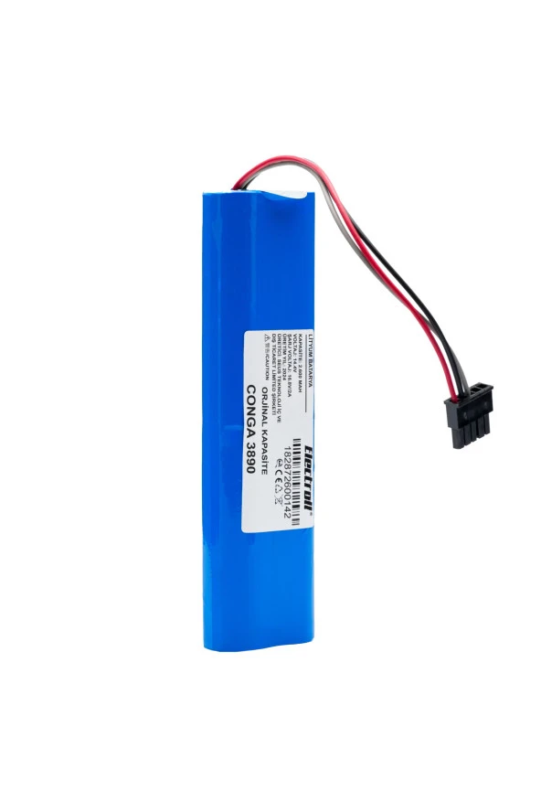 ELECTROLL Conga 3890 Batarya (ORJİNAL KAPASİTE) 2600mah Pil 14.4v Akıllı Robot Süpürge Batarya Değişimi - Resim 2