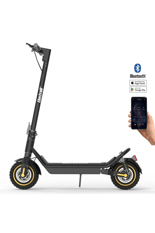 ELECTROLL Torque Çift Motor 1600 Watt - 16ah Elektrikli Scooter Sökülebilir Batarya Süspansiyonlu