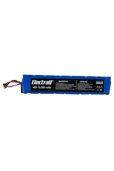 ELECTROLL Navee N65 Batarya 48v 12.500mah Pil (ORJİNAL KAPASİTE) Elektrikli Scooter Bataryası Değişimi