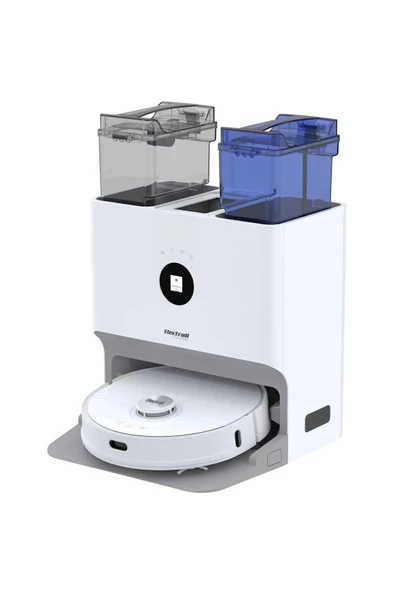 ELECTROLL Maxpro 5000pa Dual Cleaning System Su Ve Toz Toplama Üniteli Robot Süpürge Lansmana Özel Fiyat