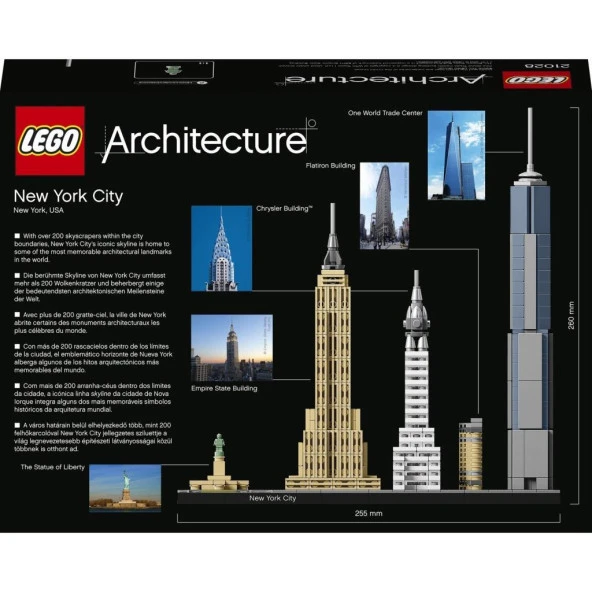 LEGO® Architecture New York City 21028 - Resim 4