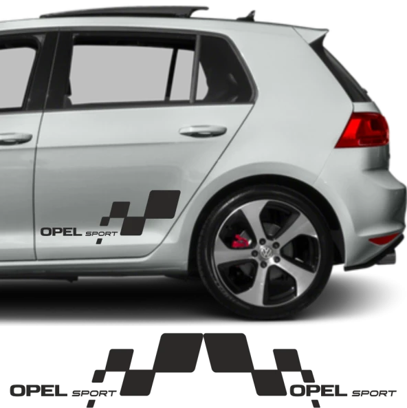 Opel Ascona İçin Uyumlu Aksesuar Yan Sport 56*26