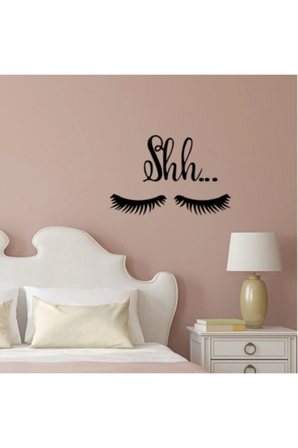 Yaratıcı Kirpikler Modern Duvar Sticker Oturma Odası Yatak Odası