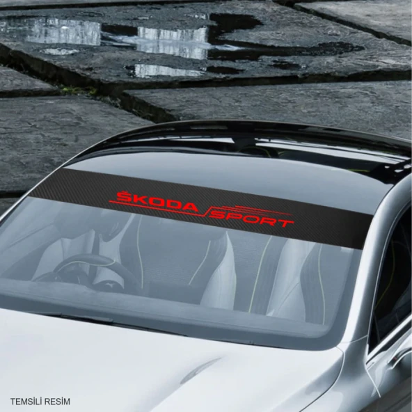 Audi Rs İçin Uyumlu Aksesuar Oto Ön Cam Sticker