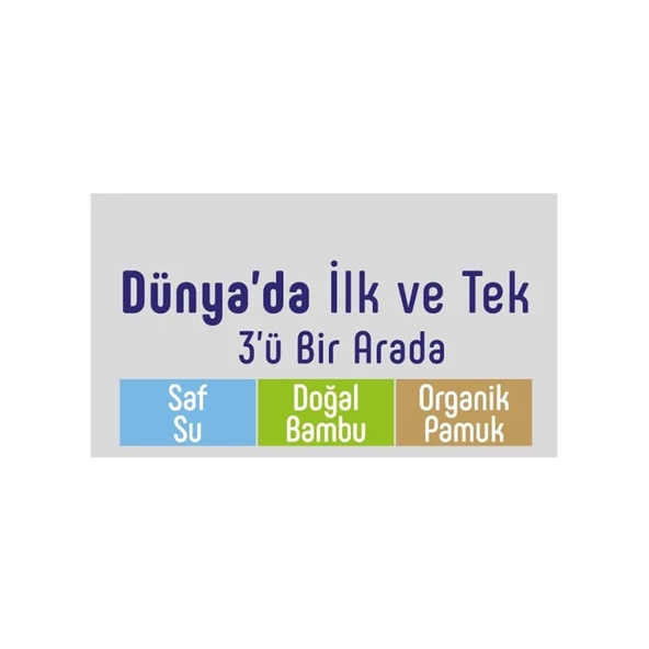 Sleepy Natural Yenidoğan Islak Pamuklu Havlu 16x40 (640 Yaprak) - 8