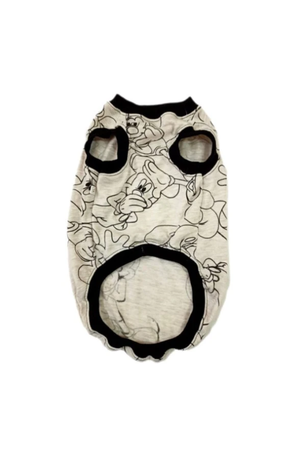 Gobo  Desenli Kedi Köpek Kıyafeti Elbisesi Large/l/Beden 3