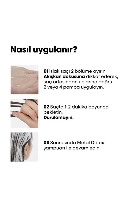 Loreal Professionnel Serie Expert Metal Detox Şampuan Öncesi Bakım 250 ml - 8