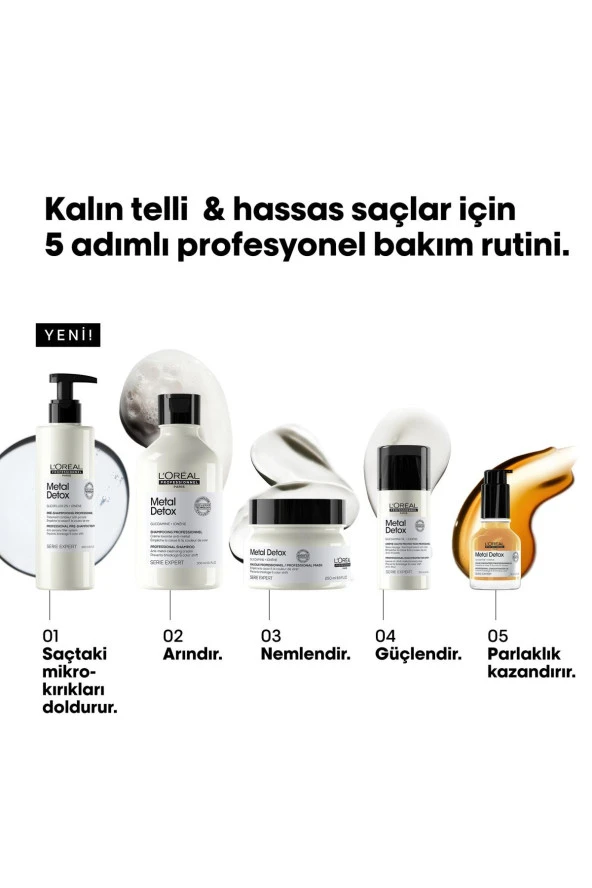 Loreal Professionnel Serie Expert Metal Detox Şampuan Öncesi Bakım 250 ml - 9