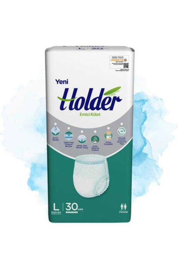 HOLDER Hasta Bezi Külotlu Large 30'lu - 3