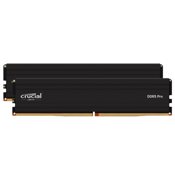 Crucial Pro CP2K48G56C46U5 96GB (2x48) 5600MHz DDR5 CL46 UDIMM Masaüstü Bilgisayar Bellek