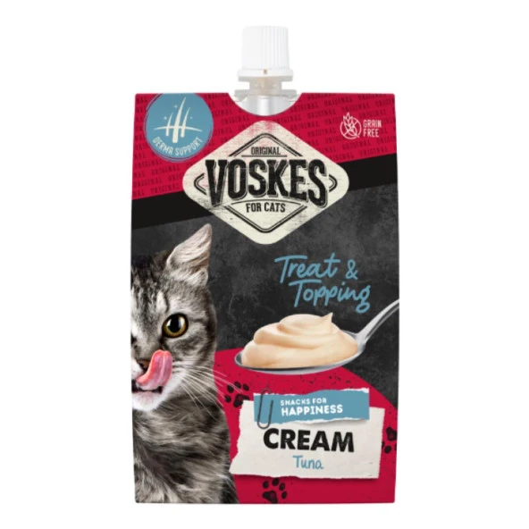 Voskes Cream Ton Balıklı Kedi Ödülü 90 gr