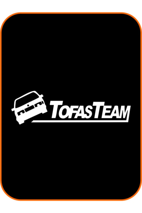 Tofaş Oto Sticker Beyaz 40*10 Cm - 1