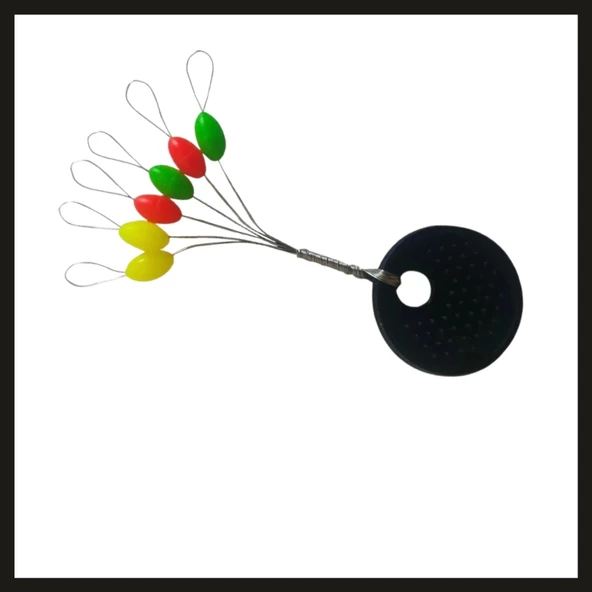 Uyguna-Yakala  Xl (6'lı) Renkli Kauçuk Stopper-MAL.307