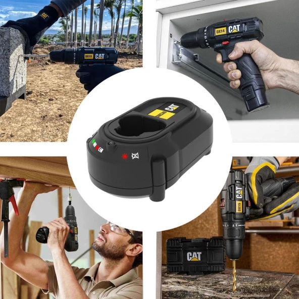 CAT DXC26 12Volt Li-ion Profesyonel Akü Şarj Cihazı - Resim 4