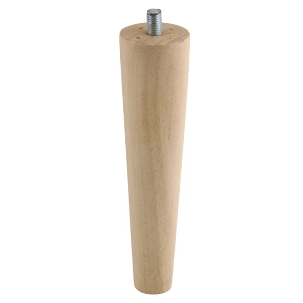 Ahşap Mobilya Koltuk Kanepe Sehpa Masa Ayağı Ayakları M8 Civatalı 15 cm + Bağlantı Aparatlı 4'lü Set - 8