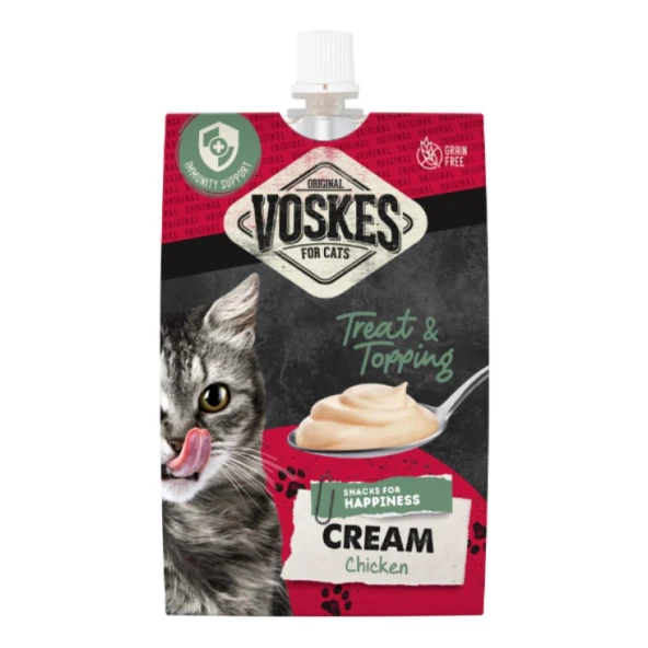 Voskes Cream Tavuklu Kedi Ödülü 90 gr