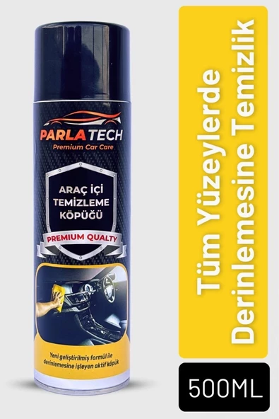 PARLATECH Araç İçi Temizleme Köpüğü & Susuz Motor Temizleme Spreyi x 2 500Ml