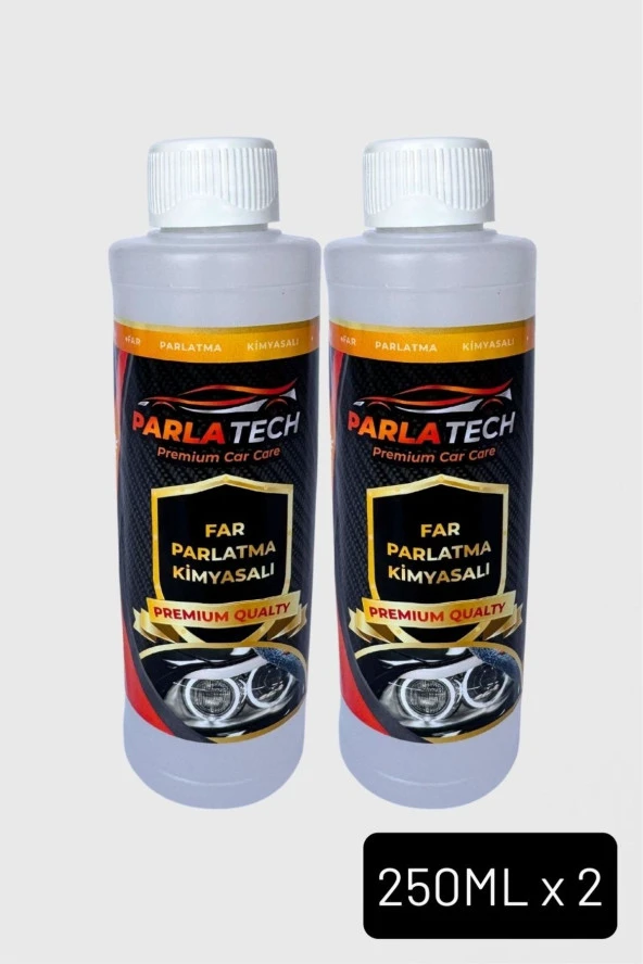 Buharlı Far Temizleme ve Parlatma Solüsyonu (2x250ml)